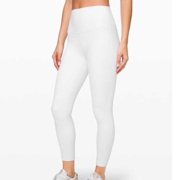 Lululemon Double Lined White Align 
